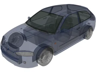 Mitsubishi Colt (1998) 3D Model
