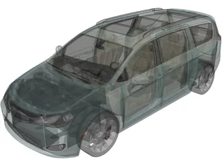 Chrysler Pacifica (2016) 3D Model