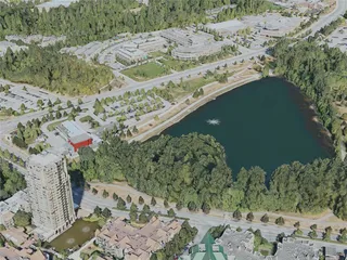 Coquitlam City, Canada (2020) 3D Model