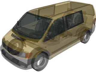 Mercedes-Benz Vito (1996) 3D Model