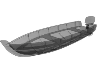 Boat 3D Model