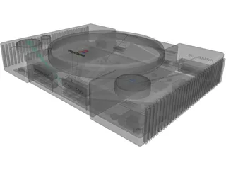 Sony Playstation 3D Model