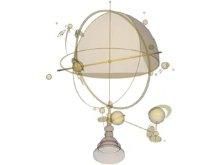 Globe 3D Model