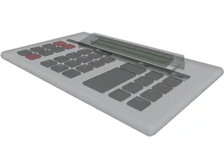 Calculator 3D Model