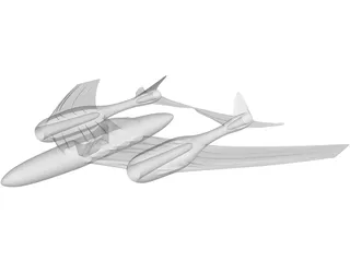 F-32 Swift 3D Model