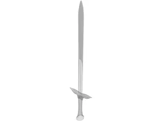 Two Handed Sword 3D Model