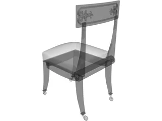 Retro Chair 3D Model