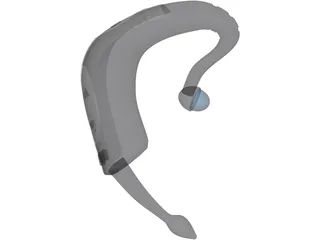 Bluetooth Earpiece 3D Model