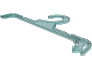 Underwear Hanger 3D Model