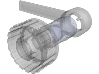 Ducati 2-Valve Engine Distribution Tools 3D Model