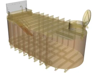 Below-Grade Control Vault 3D Model