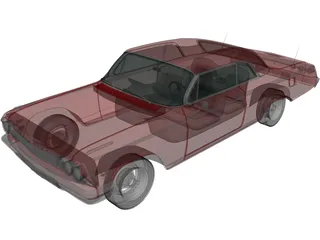 Chevrolet Impala SS (1962) 3D Model