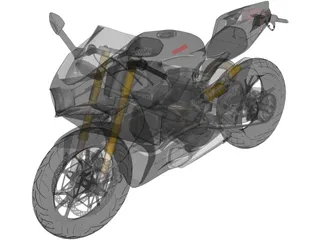 Ducati 1199 Panagale 3D Model