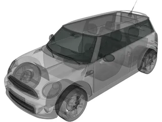 Mini Cooper Clubman (2011) 3D Model