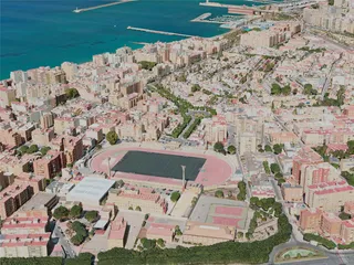 Almeria City, Spain (2020) 3D Model