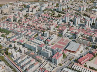 Jerez de la Frontera City, Spain (2020) 3D Model