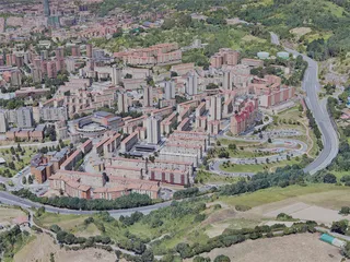 Bilbao City, Spain (2021) 3D Model