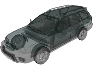 Honda Orthia (1996) 3D Model