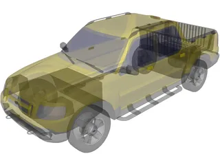 Ford Explorer Sport Trac (2003) 3D Model