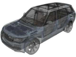 Range Rover Vogue (2013) 3D Model