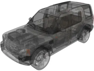 Land Rover Discovery (2005) 3D Model