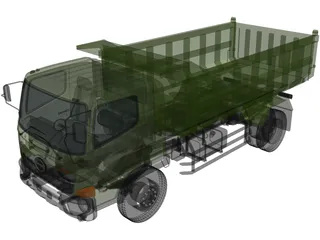 Hino 500 FG 245 (2015) 3D Model