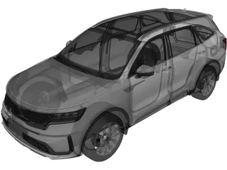 Kia Sorento (2021) 3D Model