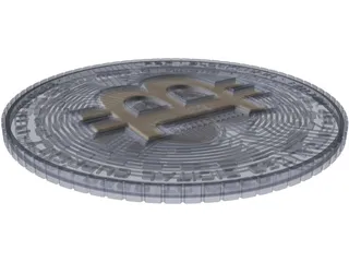 Bitcoin 3D Model