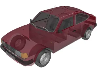 Skoda 105 (1985) 3D Model