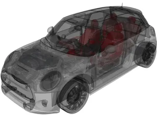 Mini Cooper S (2015) 3D Model