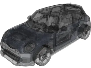 Mini Cooper S JCW (2019) 3D Model