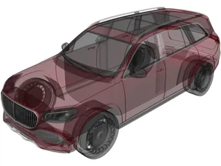 Mercedes-Maybach GLS 600 (2020) 3D Model