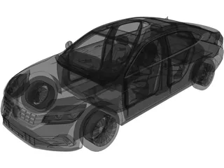 Volkswagen Passat 380 TSI (2021) 3D Model