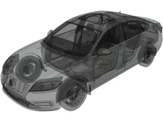 Volkswagen Lavida Plus (2021) 3D Model