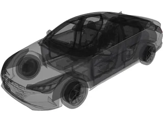 Hyundai Elantra (2021) 3D Model
