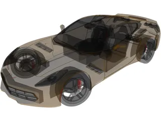 Chevrolet Corvette Stingray C7 (2013) 3D Model