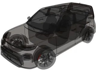 Kia Soul GT-Line (2021) 3D Model