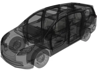 Buick GL8 Avenir (2020) 3D Model