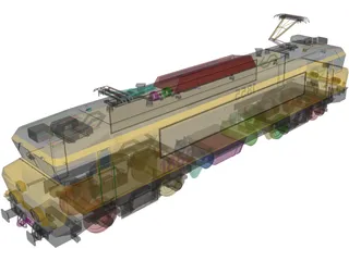 NS Class 1600 (1980) 3D Model