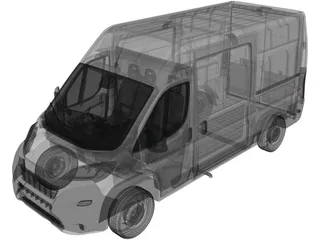 Fiat Ducato (2014) 3D Model