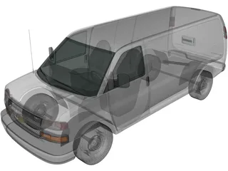 Chevrolet Express (2011) 3D Model