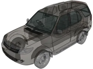 Tata Safari Storme (2015) 3D Model