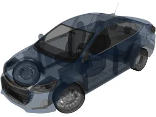 Chevrolet Onix (2021) 3D Model