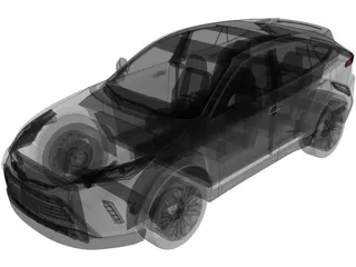Toyota Venza (2021) 3D Model