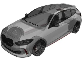 BMW 128ti 3D Model