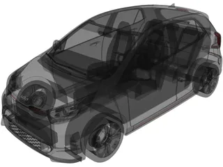 Kia Picanto GT line (2021) 3D Model