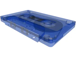 Audio Cassette Tape 3D Model