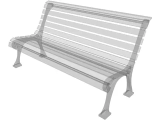 Bench 3D Model