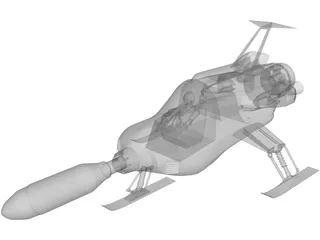 UFO Interceptor 3D Model