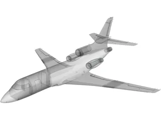 Dassault Falcon 50 3D Model